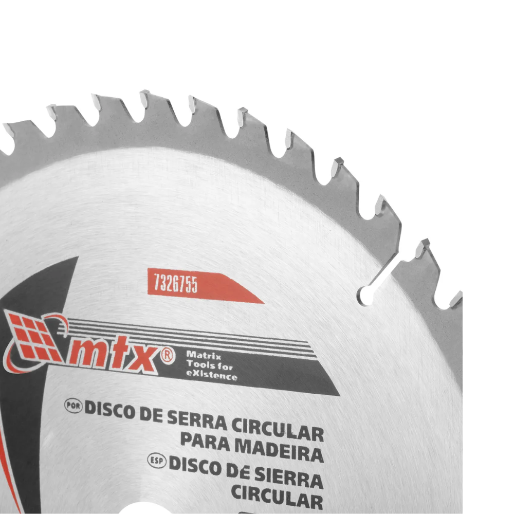 Disco de Serra Circular Com Videa MTX - 9.1/4´´ - 48 Dentes - Cod