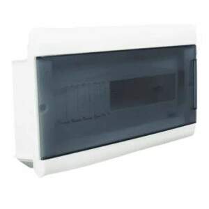 Steck Quadro Embutir 16 DIN - Porta FUME - SCM16TBR