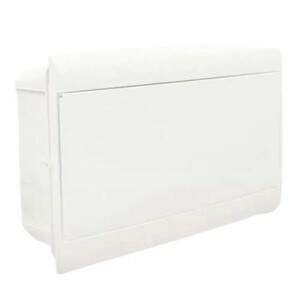 Steck Quadro Embutir 16 DIN - Porta Branca - SCM16OBR