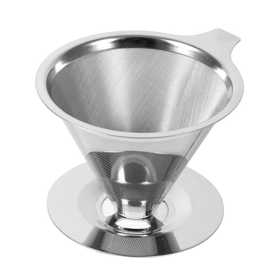 Coador De Cafe Aço Inox Reutilizavel Ecologico Tamanho 101