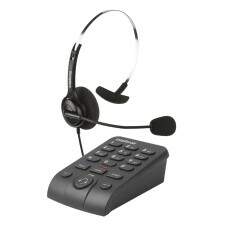 Telefone Headset Intelbras HSB40 Preto