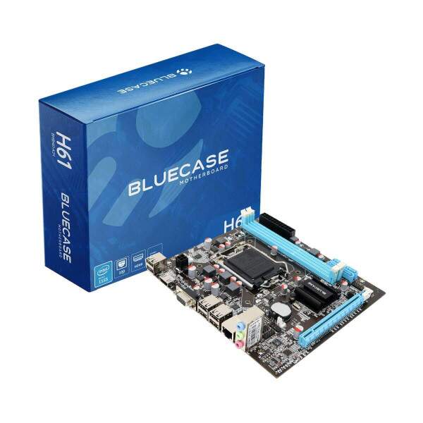Placa-Me Bluecase BMBH61-A2H DDR3 Intel LGA 1155