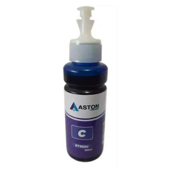 Refil de Tinta Compatvel Epson T664 Ciano 100ml - Aston ET365C