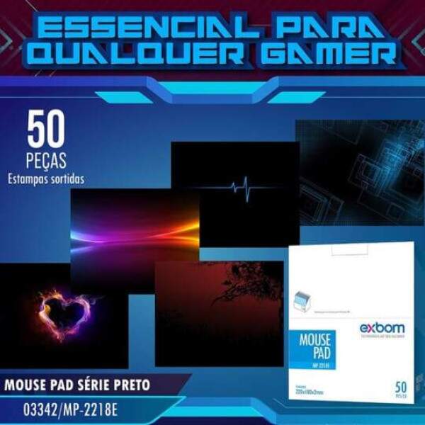 Mousepad Exbom Variado