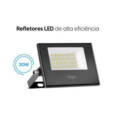 Refletor LED PRO 6500k Bivolt IP66 Elgin