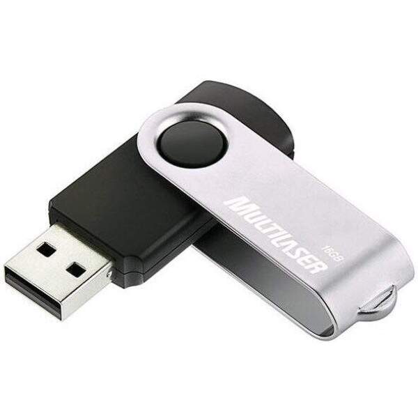 Pen Drive Multilaser 16Gb Twist - PD588