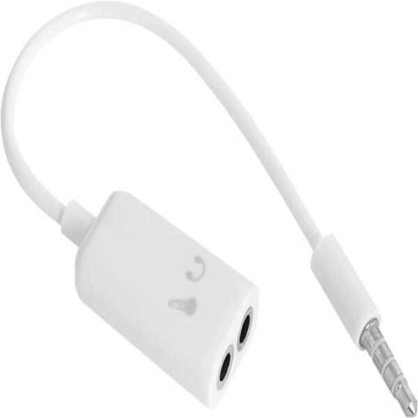 Adaptador P3 Macho para 2 P2 Femea Rontek
