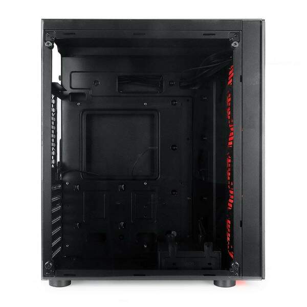 Gabinete Gamer Redragon ThunderCracker Mid Tower C/Fan Preto - GC-605