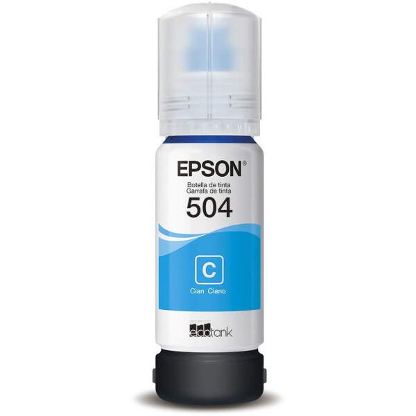 Refil de Tinta Epson Ciano - T504220