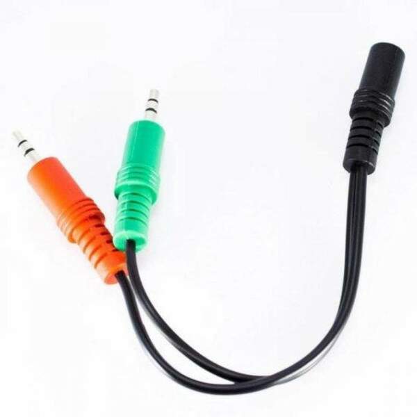 Cabo 2 P2 Macho para P3 Femea 15Cm Preto Storm - CBPD0027