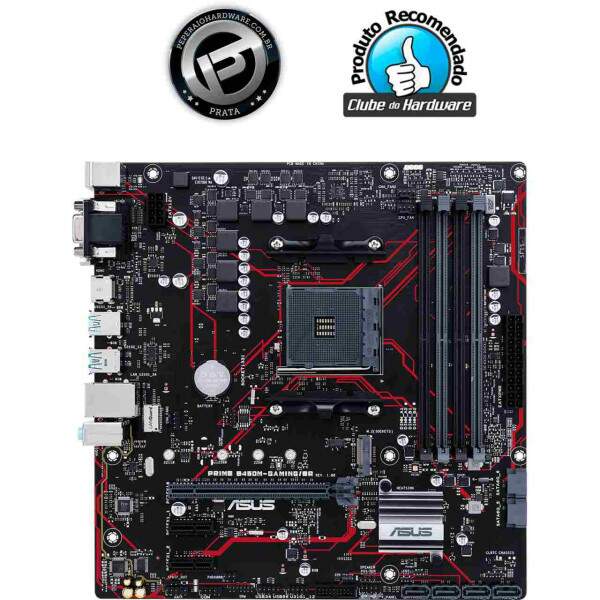 Placa-Me Asus Prime B450M Gaming/BR DDR4 AMD AM4