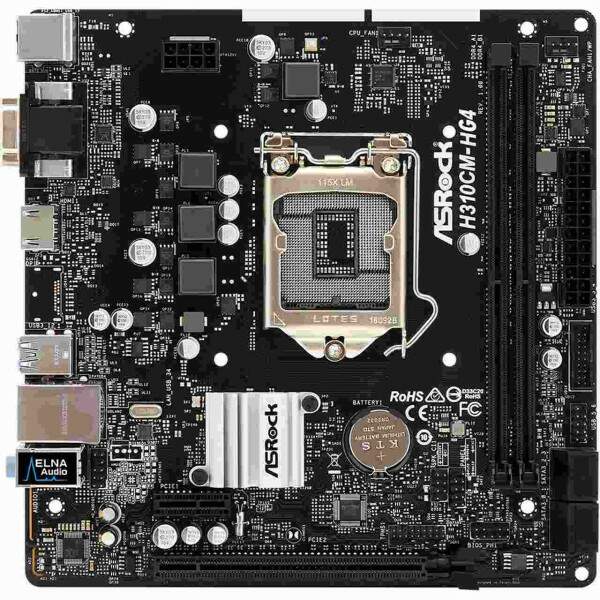 Placa-Me Asrock H310CM-HG4 DDR4 LGA 1151