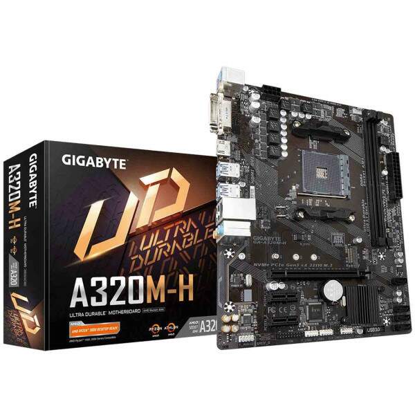 Placa-Me Gigabyte A320M-H DDR4 AMD AM4