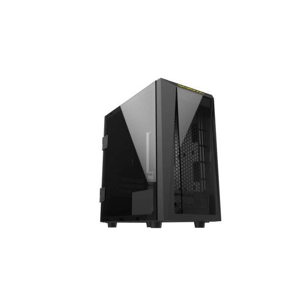 Gabinete Gamer Gamdias Talos E1 Preto Mini Tower S/ Fans