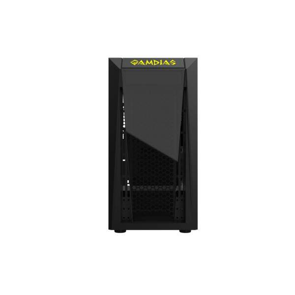 Gabinete Gamer Gamdias Talos E1 Preto Mini Tower S/ Fans