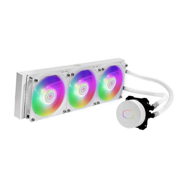 Water Cooler Cooler Master MasterLiquid ML360L V2 White 360mm ARGB - MLW-D36M-A18PW-RW