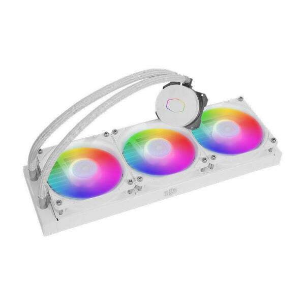 Water Cooler Cooler Master MasterLiquid ML360L V2 White 360mm ARGB - MLW-D36M-A18PW-RW