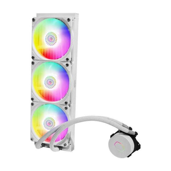 Water Cooler Cooler Master MasterLiquid ML360L V2 White 360mm ARGB - MLW-D36M-A18PW-RW