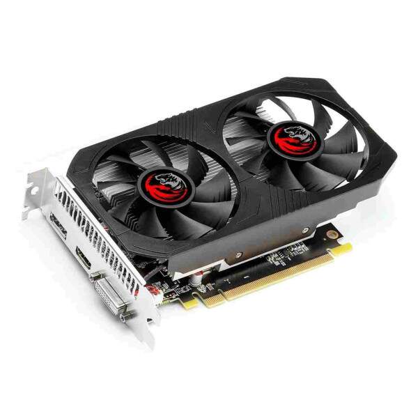 Placa de Vdeo Pcyes Radeon RX 550 4Gb DDR5 128 Bits Dual Fan Graffiti Series - PJRX5504GGR5DF