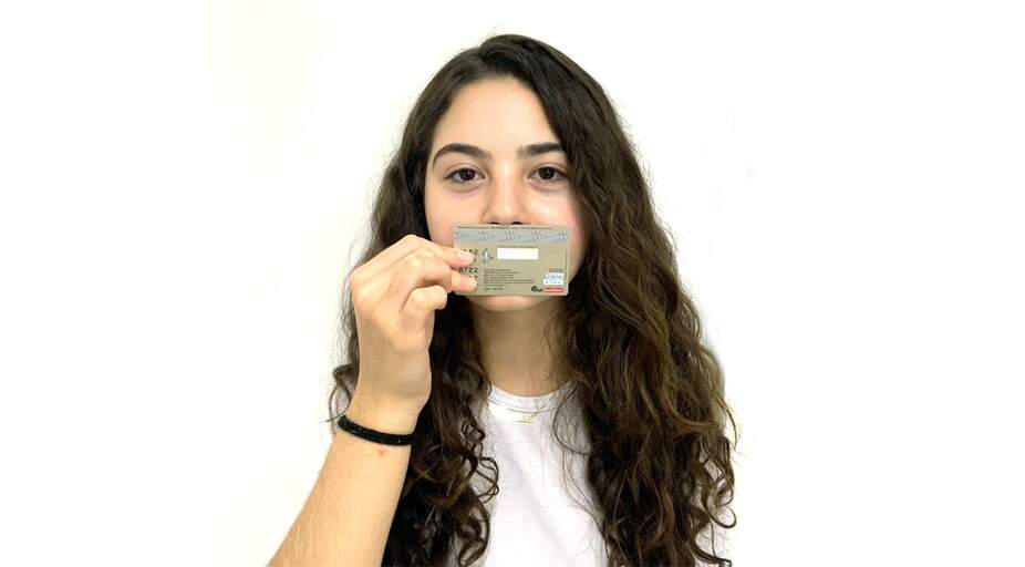 Foto para DNP com cartão
