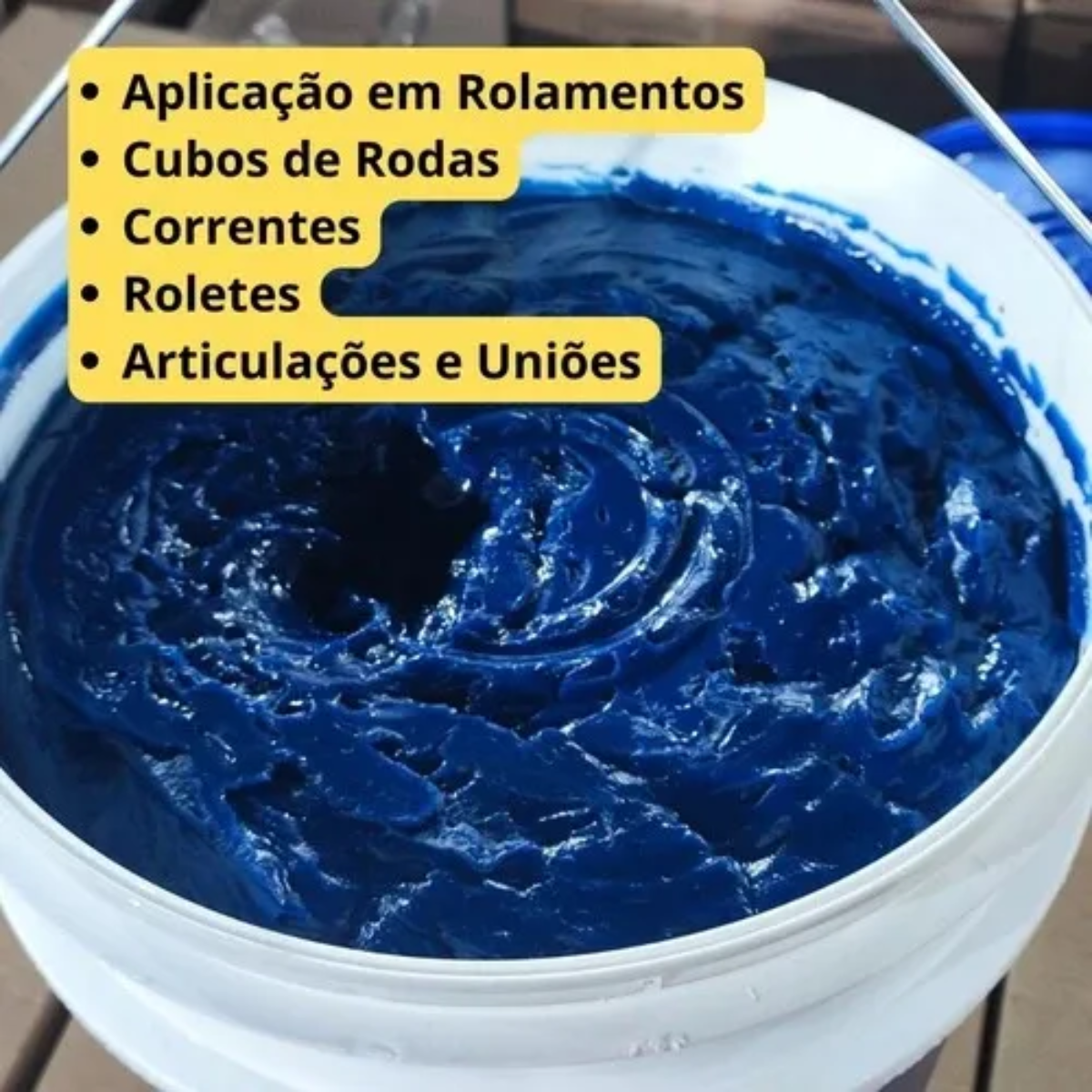 KIT 2 GRAXAS AZUL MP2 1KG LITIO/NLGI-2 KARTER - Rolauto Rolamentos