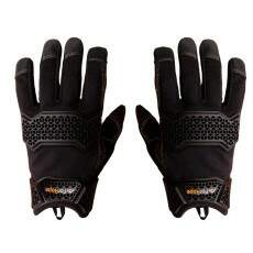 Luva de Rapel Profissional com Reforo em Couro e Nylon - Modelo Best Grip EVO - Conforto e Segurana para Acesso a Altura