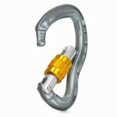 Mosqueto USClimb Alumnio D com Trava Rosca Keylock - Segurana e Leveza para suas Aventura