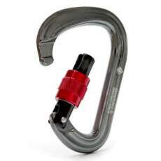 Mosqueto de Alumnio HMS 28KN USClimb - Acessrios de Escalada com Trava Rosca Segurana Superior