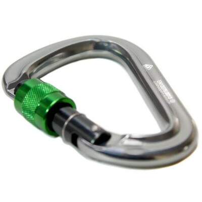 Mosqueto de Alumnio HMS 28KN com Trava de Segurana - USClimb Keylock