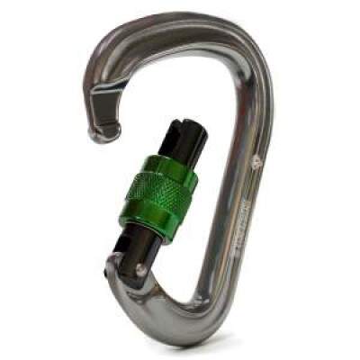 Mosqueto de Alumnio HMS 28KN com Trava de Segurana - USClimb Keylock