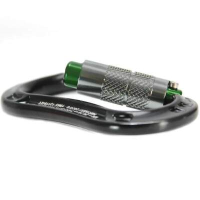 Mosqueto USClimb HMS Curvo em Alumnio com Trava Automtica 24KN - Segurana e Inovao para Sua Aventura