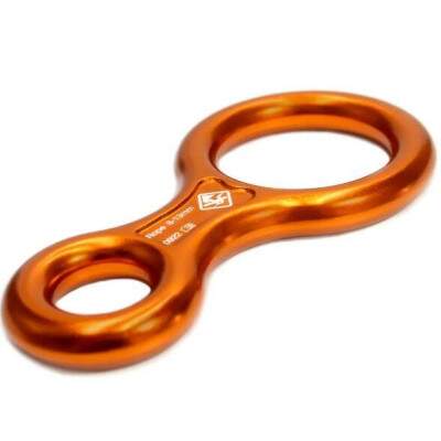 Freio Oito de Alumnio Classic Laranja 35KN - Usclimb
