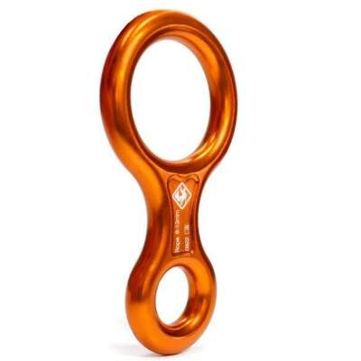 Freio Oito de Alumnio Classic Laranja 35KN - Usclimb