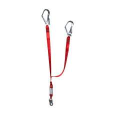 Talabarte SDE Duplo Expand 1,5m com Fita Elstica e MGO 56 Rosso - Ultra Safe