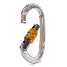 Mosqueto Alumnio Oval 24KN com Trava Rosca - SideUp