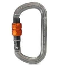 Mosqueto Oval de Alumnio com Trava Rosca - 23KN - Segurana e Confiabilidade para Trabalho em Altura