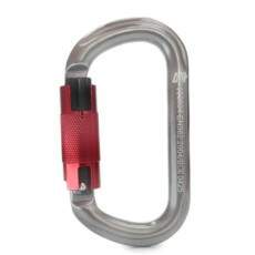 Mosqueto Oval SideUp Aluminio com Trava Automtica - Resistncia 25KN - Ideal para Trabalho em Altura