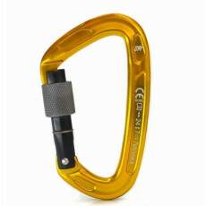 Mosqueto SideUp Alumnio D Trava Rosca - Leve e Resistente para Acessos em Altura | 24KN CE NBR