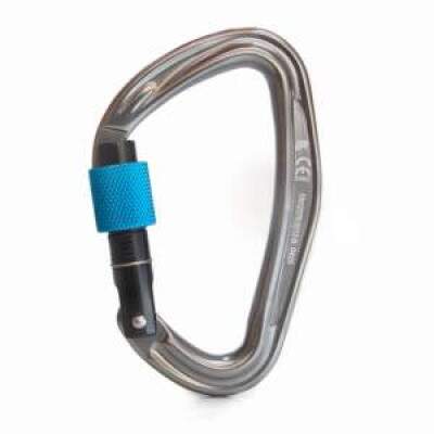 Mosqueto SideUp Alumnio D Trava Rosca Wing 23KN - Segurana e Leveza em Acesso Vertical