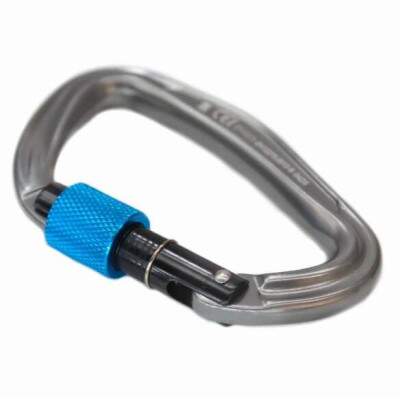 Mosqueto SideUp Alumnio D Trava Rosca Wing 23KN - Segurana e Leveza em Acesso Vertical