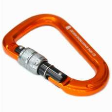 Mosqueto de Alumnio HMS 23KN com Trava Rosca - Alta Resistncia e Segurana para Trabalho em Altura