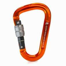 Mosqueto de Alumnio HMS 23KN com Trava Rosca - Alta Resistncia e Segurana para Trabalho em Altura