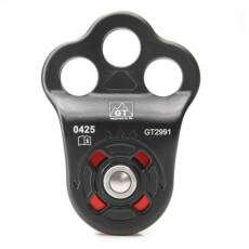 Polia Oscilante Rolamentada GT 36KN - Tripla Ancoragem para Trabalho em Altura