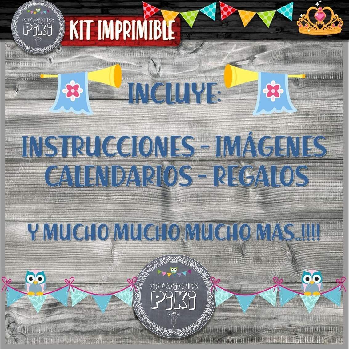 Kit Imprimible Candy Bar Corona Coronita Dorada Full