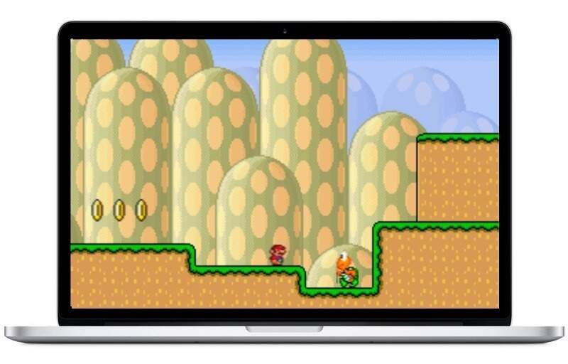 Template Game Html5 Mario Bross Jogo  Navegador