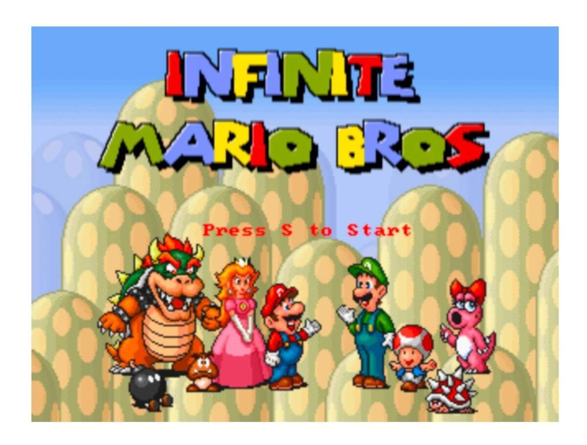 Template Game Html5 Mario Bross Jogo  Navegador