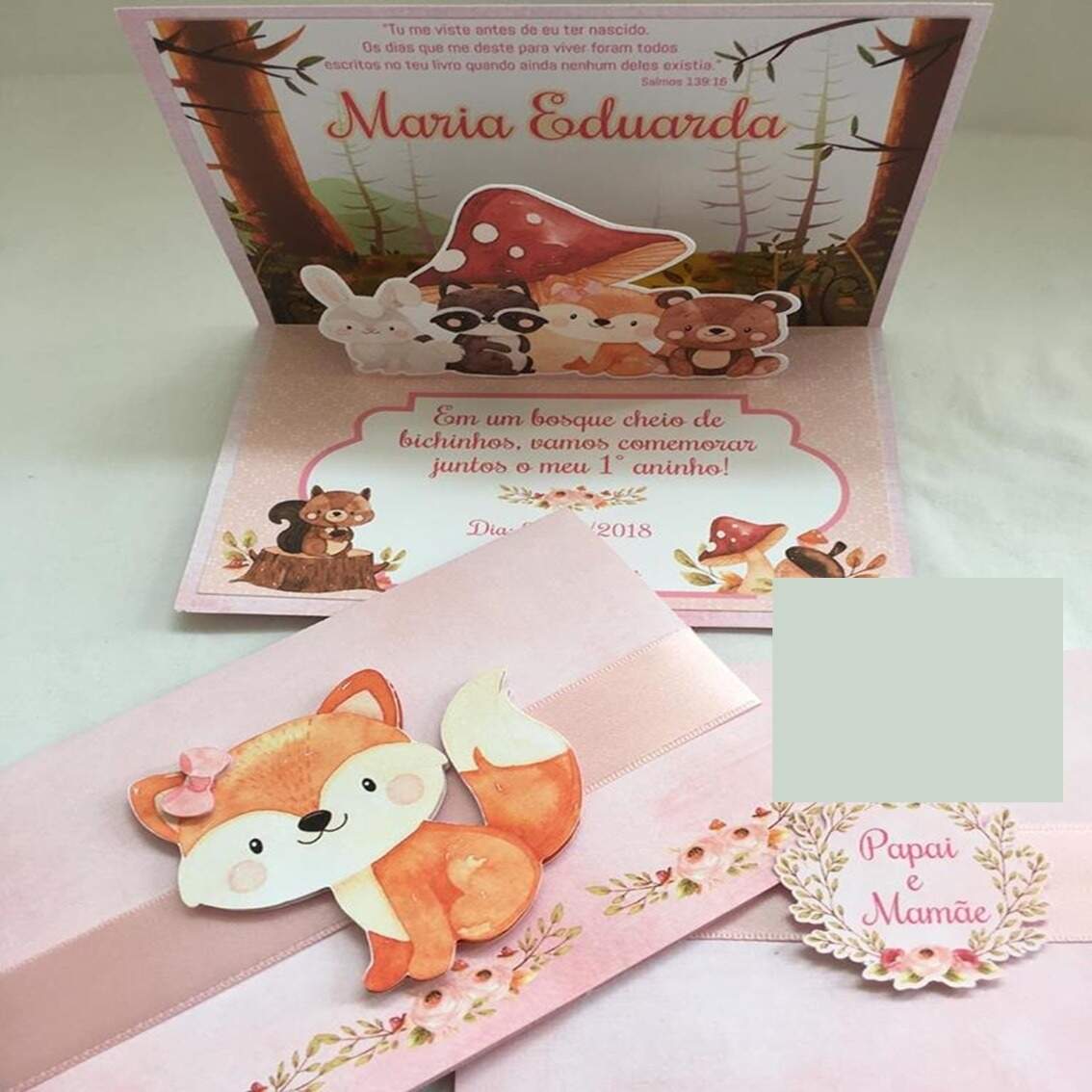 Kit Imprimible Cajitas 11 Bosque Encantado