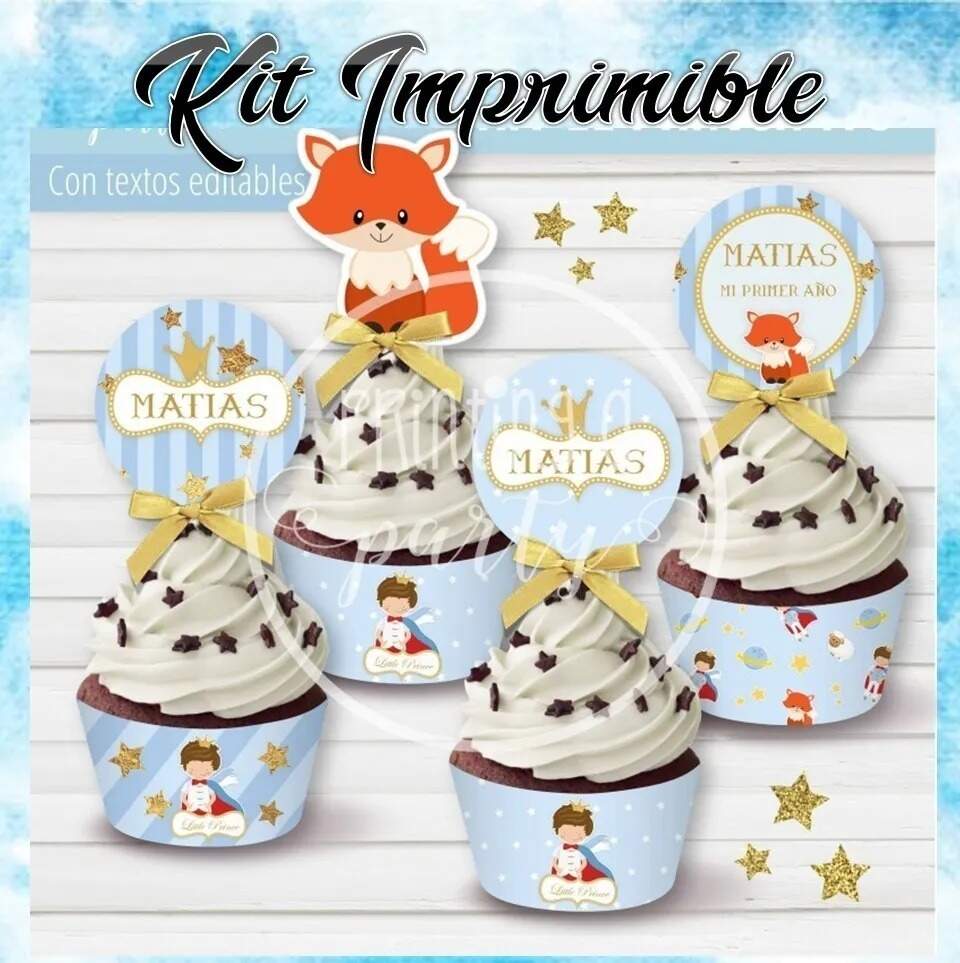 Kit Imprimible Candy Bar El Principito El Más Completo