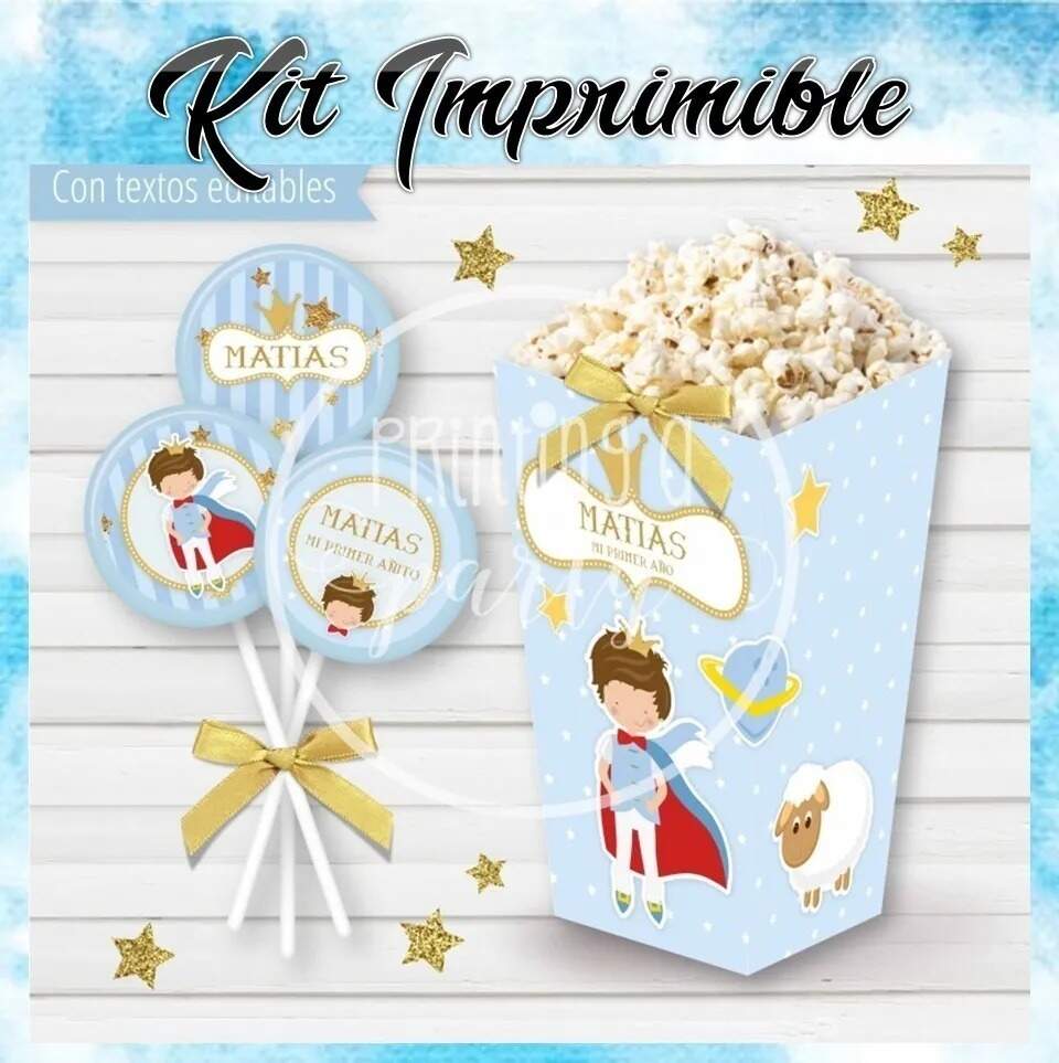 Kit Imprimible Candy Bar El Principito El Más Completo