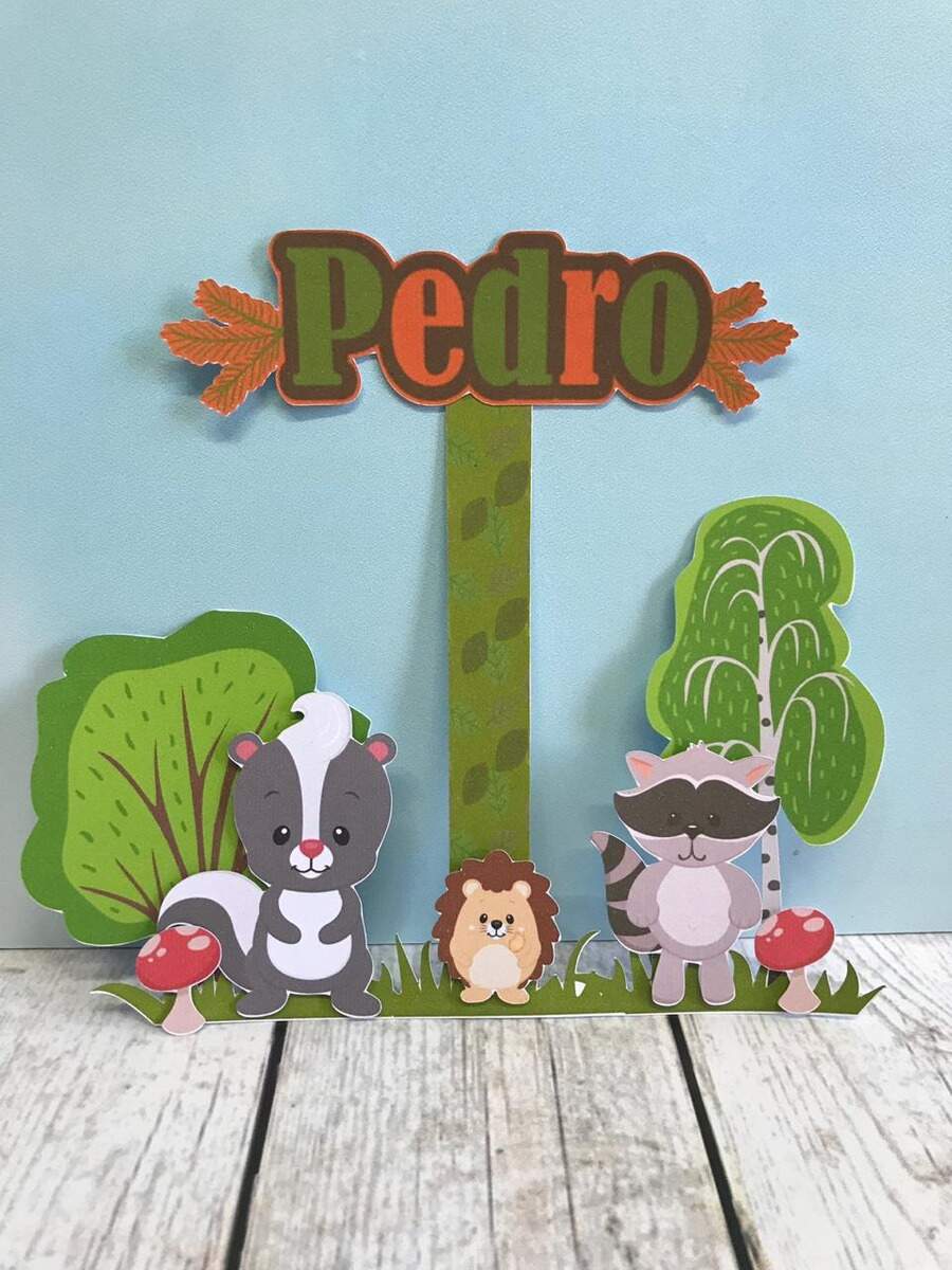 Kit Imprimible 3 Bosque Encantado